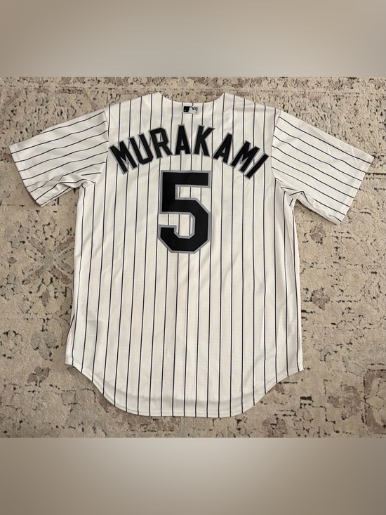 Nike Other - Nike Chicago White Sox Munetaka Murakami #5 Japan Pinstripe Jersey Men's Size: M